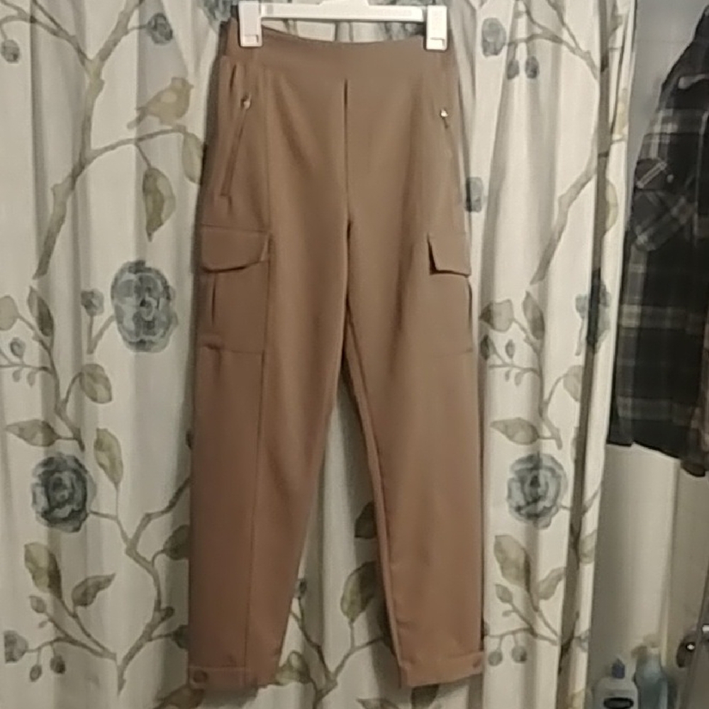 Athleta Endless High Rise Brown Cargo Pants